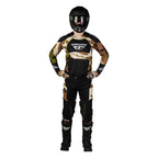 Tenue cross Fly Racing Evolution DST Hunt 2027 Noir Camouflage portée - maillot et pantalon