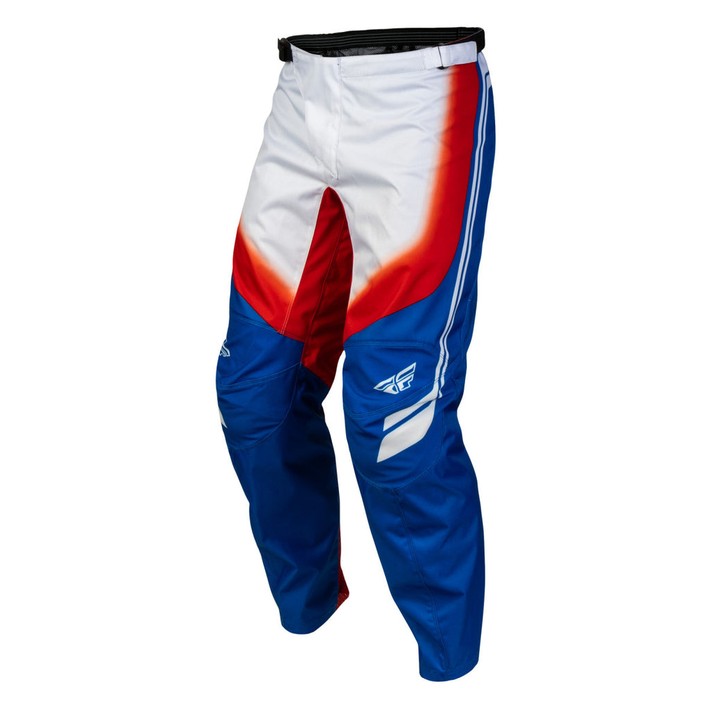 Pantalon cross Fly Racing F-16 Raze 2027 Rouge Blanc Bleu