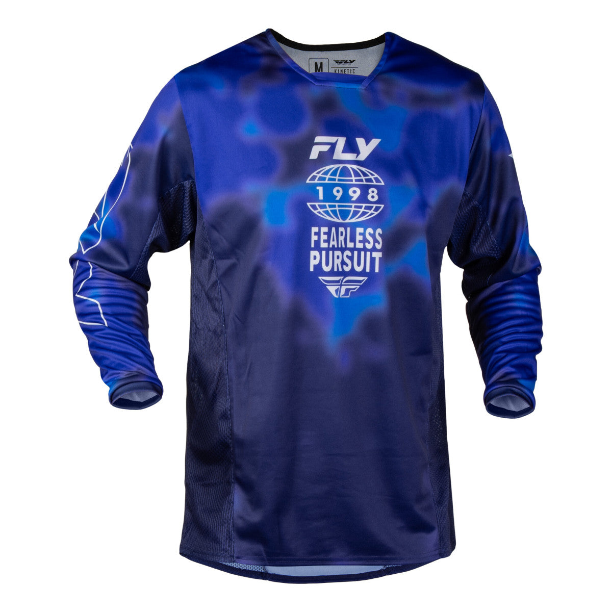 Maillot cross Fly Racing Kinetic Blur 2027 Bleu