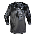 Maillot cross Fly Racing Kinetic Blur 2027 Noir Gris