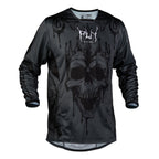 Maillot cross Fly Racing Kinetic Dark Series 2027 Gris Noir