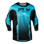 Maillot cross Fly Racing Kinetic Fade 2027 Bleu Noir Blanc