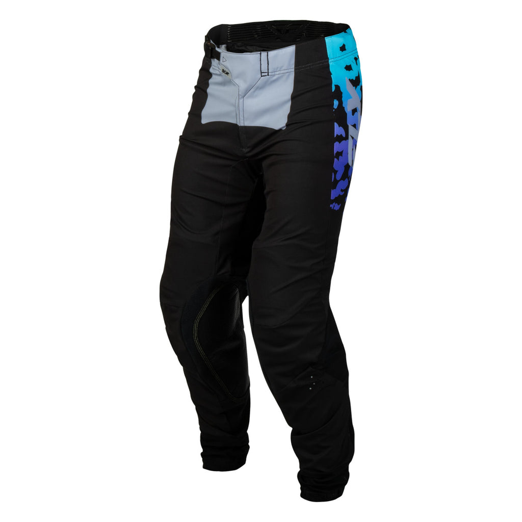 Pantalon cross Fly Racing Lite Flake 2027 Noir Gris Multicolore