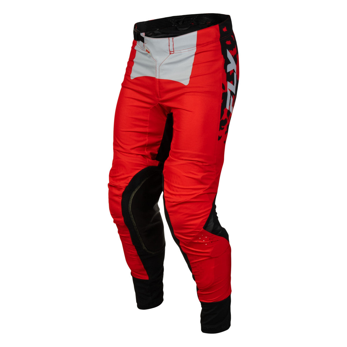 Pantalon cross Fly Racing Lite Flake 2027 Rouge Gris Noir