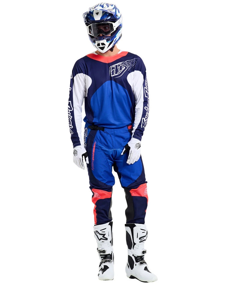 Tenue GP Pro Bleu Blanc TROY LEE DESIGNS