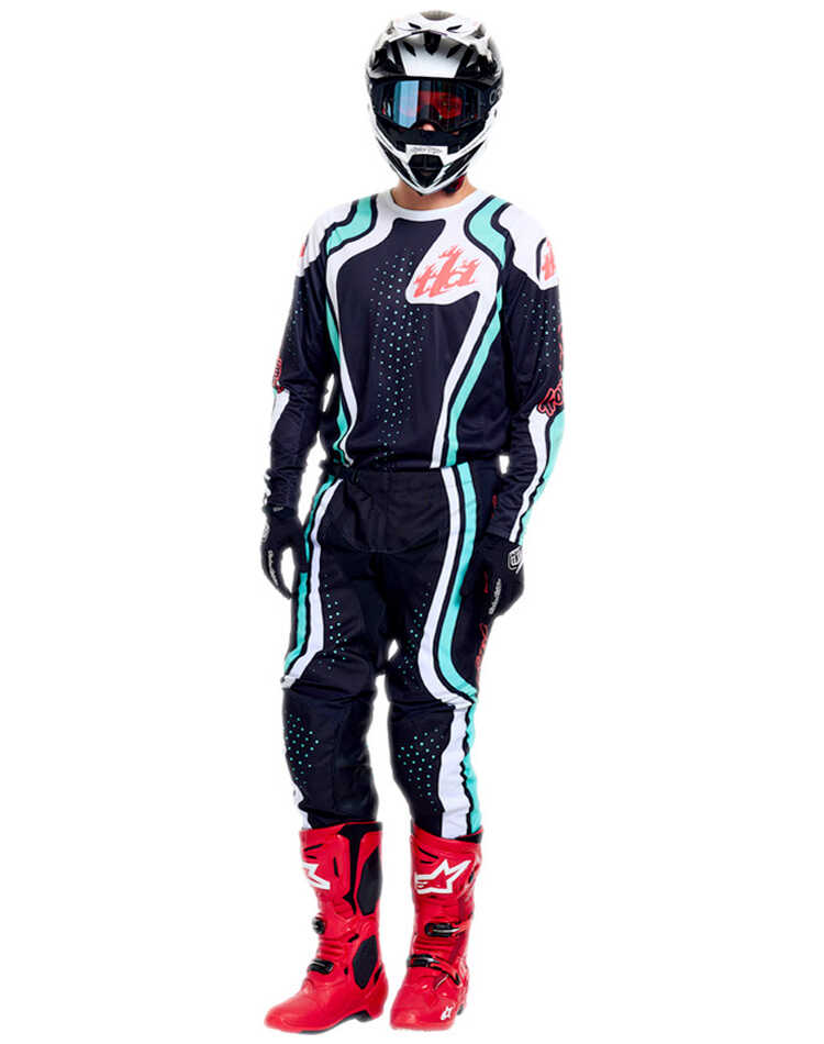 Maillot Troy Lee Designs GP Pro Roller Teal 2026 motocross cross enduro