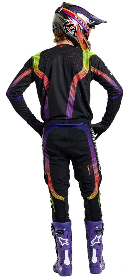 Maillot Manches Longues Troy Lee Designs Sprint Noir/Rose Maillot Manches Longues Troy Lee Designs Sprint Noir/Rose