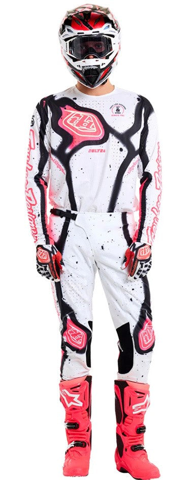 Tenue Ultra Blanc Rouge TROY LEE DESIGNS