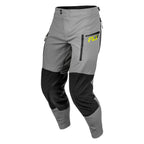 Pantalon enduro Fly Racing Patrol Elite 2027 Gris Noir Jaune fluo