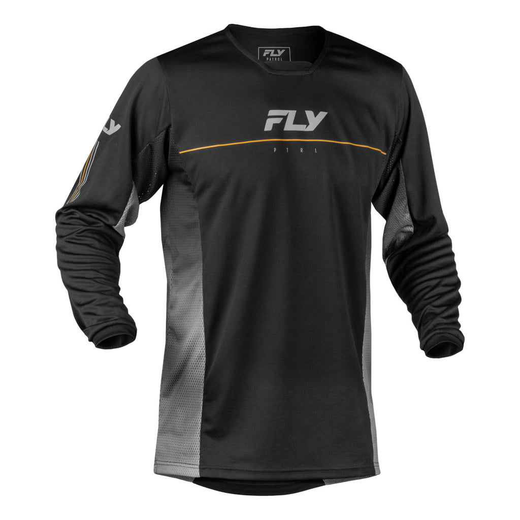 Maillot enduro Fly Racing Patrol 2027 Noir Gris