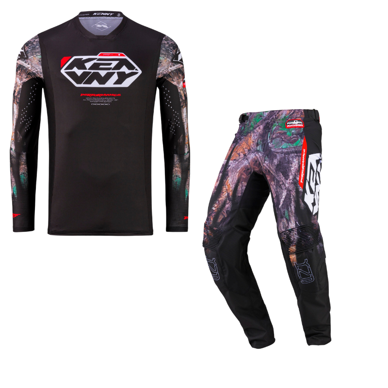 Tenue complète motocross Kenny Performance 2027 Ranger : maillot et pantalon cross enduro assortis