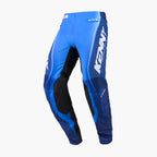 Pantalon Kenny Performance 2027 bleu motocross enduro - vue de profil