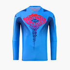 Maillot Kenny Performance 2027 Comics Blue motocross enduro - vue de face