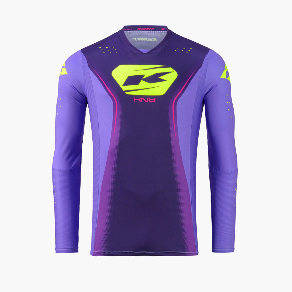 Maillot Kenny Performance 2027 violet motocross enduro - vue de face