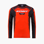 Maillot Kenny Titanium 2027 orange motocross enduro - vue de face