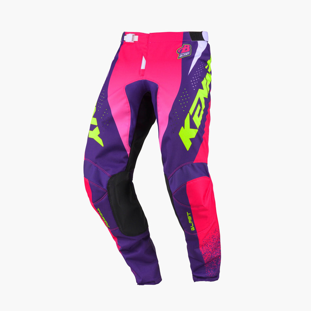 Pantalon Kenny Track Focus 2027 Blast Pink motocross enduro - vue de profil