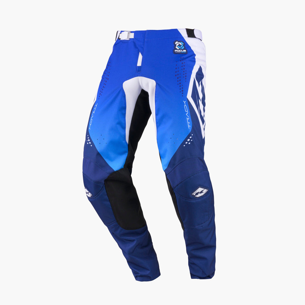 Pantalon Kenny Track Focus 2027 Focus Blue motocross enduro - vue de profil