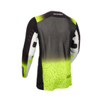 Maillot Acerbis X-Flex 2.0 noir et jaune fluo, vue de dos