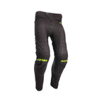 Pantalon Acerbis X-Flex 2.0 noir et jaune fluo, vue de côté