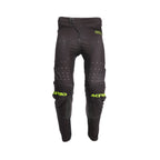Pantalon Acerbis X-Flex 2.0 noir et jaune fluo, vue de face