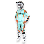 Tenue Complète Enfant Bud Champion's Bleu Pastel/Pêche BUD RACING