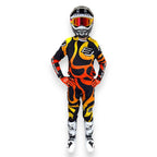 Tenue Complète Enfant Bud Lava Noir/Orange BUD RACING