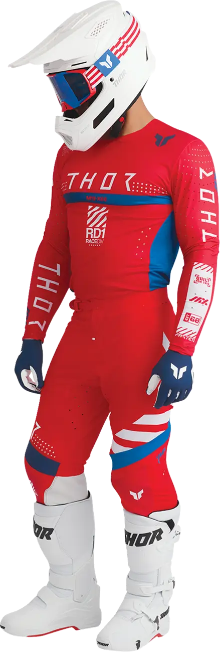 Tenue SportMode Rouge Bleu THOR