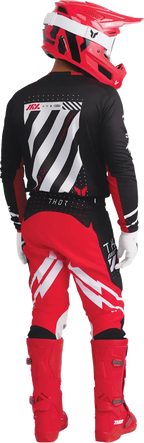 Tenue Lauchmode Rouge Noir THOR