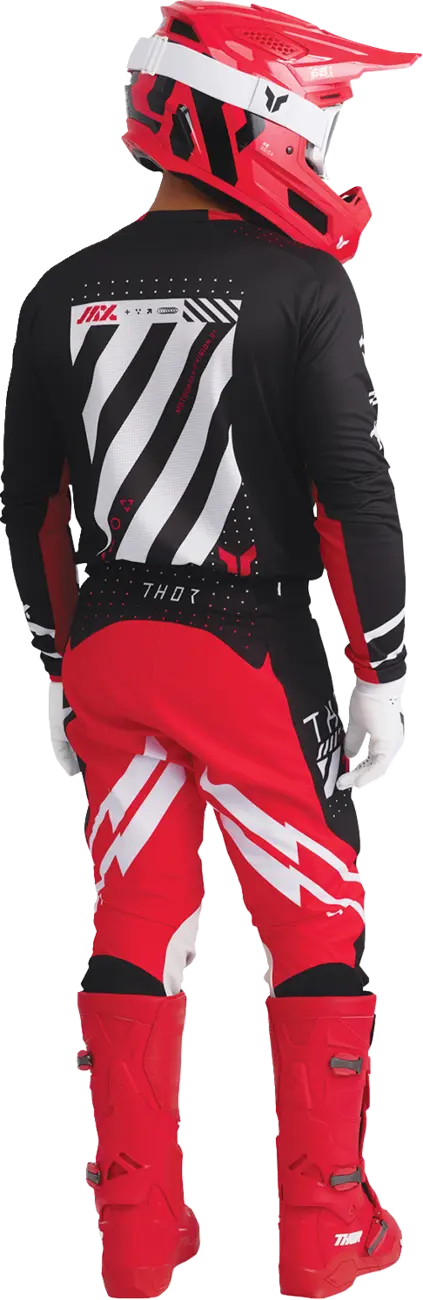 Tenue Lauchmode Rouge Noir THOR