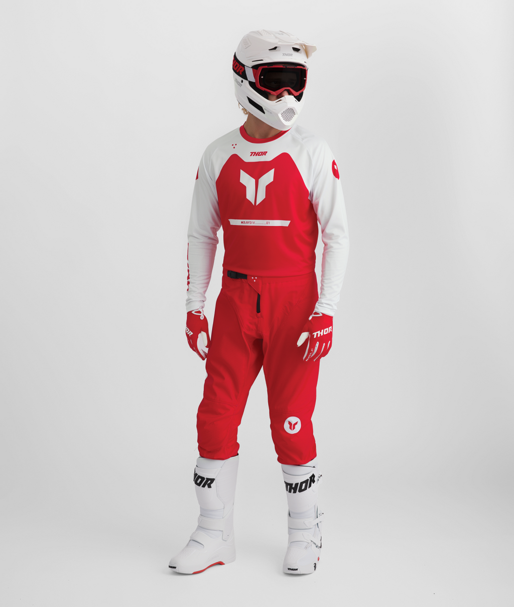 Tenue RideMode Rouge THOR