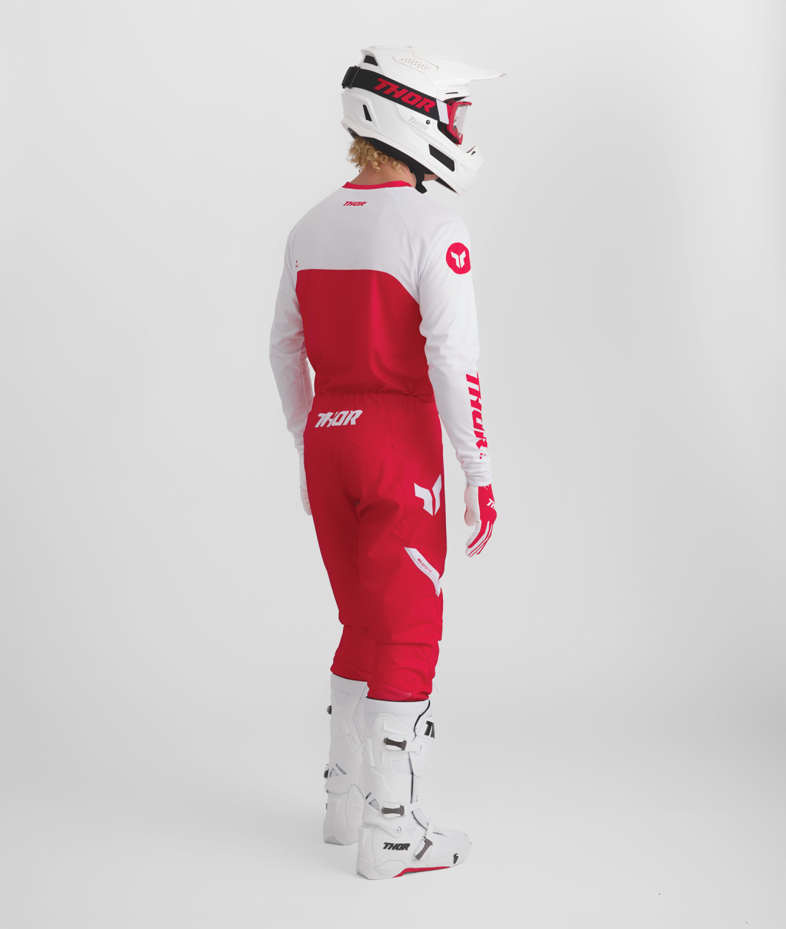 Tenue RideMode Rouge THOR