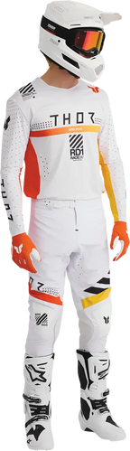 Tenue SportMode Orange Blanc THOR