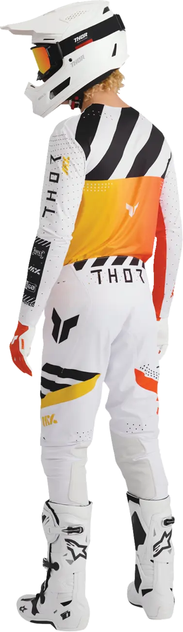 Tenue SportMode Orange Blanc THOR