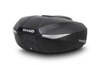 Top case Shad SH58X extensible noir pour moto avec volume réglable 46L 52L 58L