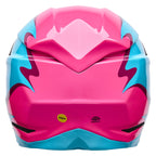 Casque Moto10 Spherical Turquoise Rose BELL