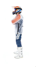 Veste pluie Acerbis Transparent Pro 3.0 imperméable transparente moto enduro motocross coupe vent protection pluie de coté