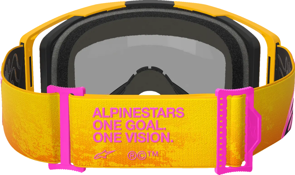 Masque Supertech Vision 8 Jaune Rose ALPINESTARS