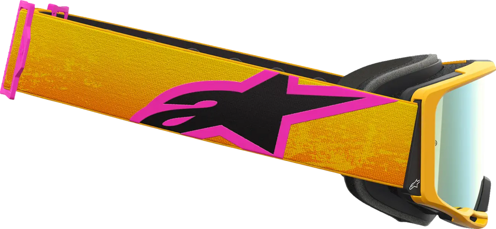 Masque Supertech Vision 8 Jaune Rose ALPINESTARS