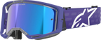 Masque Supertech Vision 8 Violet ALPINESTARS