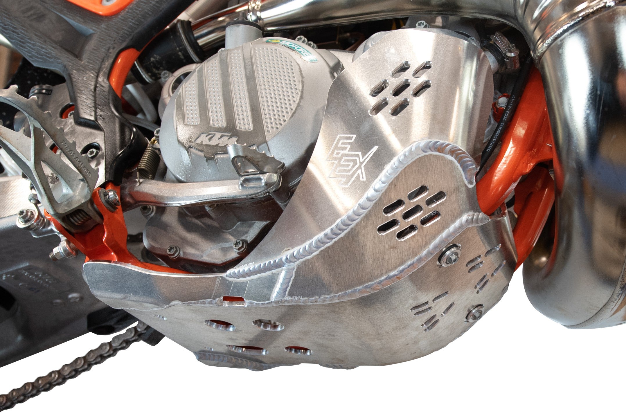 Sabot Extrême Aluminium Silent-Bloc 2T 250/300 Enduro Engineering KTM 2020 - 2023
