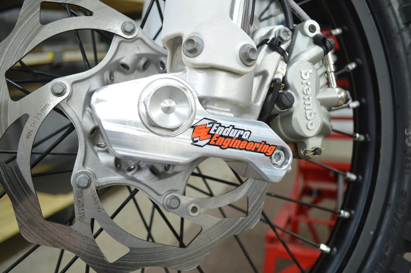 Protection Bas de Fourche Gauche 125-570 Enduro Engineering KTM Husqvarna Husaberg 2003 - 2015