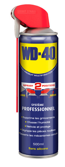 WD-40 Multifonction 500ml | Dégrippant, Lubrifiant, Anti-Humidité Moto, Auto & Atelier